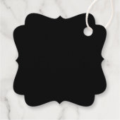 「愛と感謝のタイポグラフィ ブライダルシャワー」 フェイバータグ (裏面)