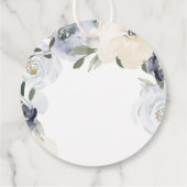 愛と感謝を込めて淡い青色の花が咲き誇る フェイバータグ (裏面)