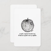 愛と感謝、どこにも行かないで、フラットカード (正面/裏面)