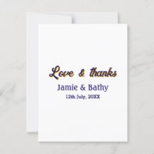 愛と感謝 紫オレンジ カップル名 日付