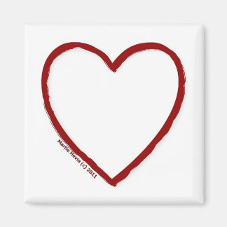 愛と憎しみのマグネットテンプレート マグネット