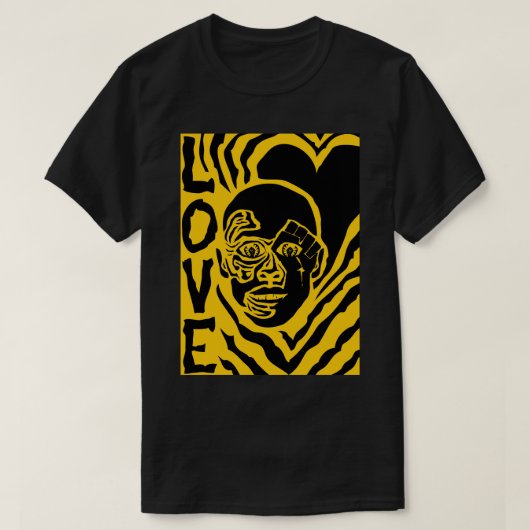 愛と抗議のTシャツ Tシャツ (デザイン正面)