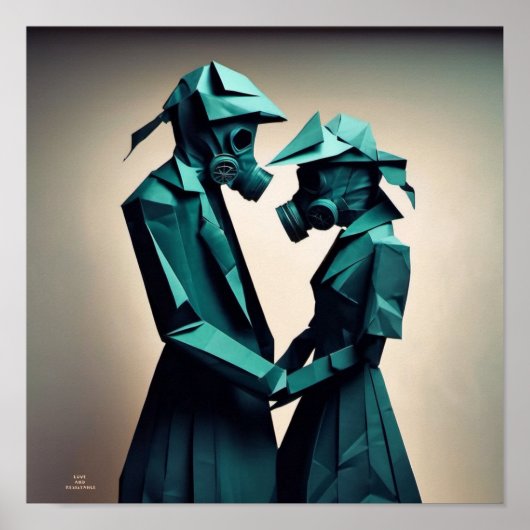 愛と抵抗の折り紙2 ポスター (正面)