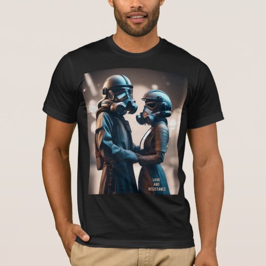 愛と抵抗シネスコープ2 Tシャツ (正面)