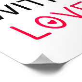 愛と抵抗フェミニスト引用文ユナイト抵抗 ポスター (角)