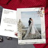 愛と新しい感謝していクリスマスの休日の写真 シーズンポストカード