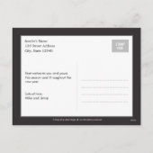 愛と暖かい休日フォトカードはがき シーズンポストカード (裏面)