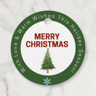 愛と暖かい願いでこのホリデーシーズン フェイバータグ