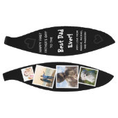 愛と最高のパパPhoto Collage Father's Day バスケットボール (パネル)