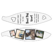 愛と最高のパパPhoto Collage Father's Day バスケットボール (パネル)