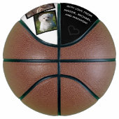 愛と最高のパパPhoto Collage Father's Day バスケットボール (右)