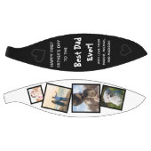 愛と最高のパパPhoto Collage Father's Day バスケットボール (パネル)