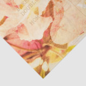 愛と桃のコラージュで焼く 薄葉紙 (詳細)