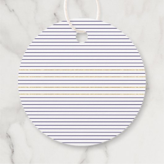 愛と水感謝してい色の船酔いビーチ結婚式 フェイバータグ (裏面)