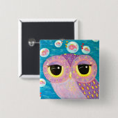 愛と泡立つこと 缶バッジ (正面&裏面)