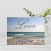 愛と海 招待状 (スタンド正面)