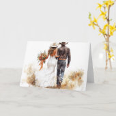 愛と無限の地平への旅 カード (黄色い花)