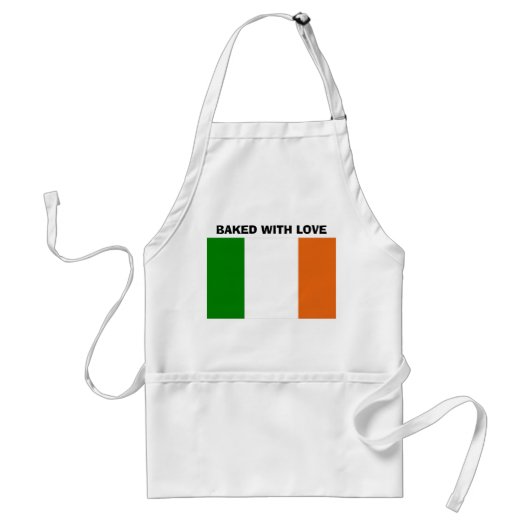 愛と焼いた スタンダードエプロン (正面)