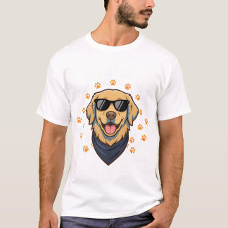 愛と犬があればいい Tシャツ