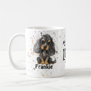 愛と犬だけが必要(コックスパニエル犬) コーヒーマグカップ