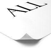 愛と犬 ポスター (角)