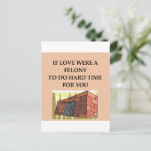 愛と犯罪 ポストカード (スタンド正面)