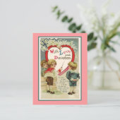 愛と献身のバレンタビクトリアンイン シーズンポストカード (スタンド正面)