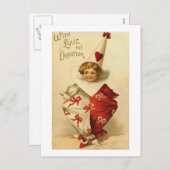 愛と献身バレンタインピエロ シーズンポストカード (正面/裏面)