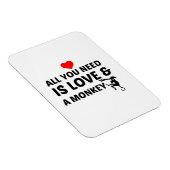 愛と猿 マグネット (右側)