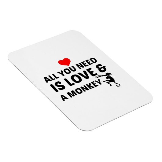 愛と猿 マグネット (右側)