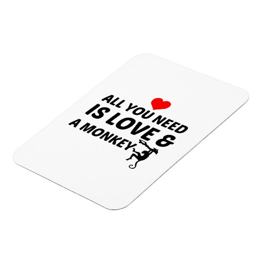 愛と猿 マグネット (左側)