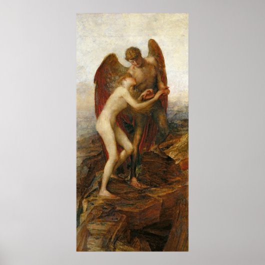 愛と生命， 1893 ポスター (正面)