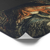 愛と痛み（ヴァンパイア）（エドヴァルド・ムンク） ポスター (角)