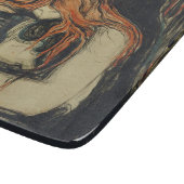 愛と痛み(吸血鬼) (by Edvard Munch) カッティングボード (角)