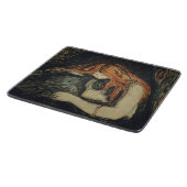 愛と痛み(吸血鬼) (by Edvard Munch) カッティングボード (角)