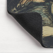 愛と痛み（吸血鬼） (by Edvard Munch) マウスパッド (コーナー)