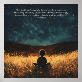 愛と癒し（ドア1050） ポスター