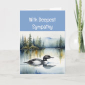 愛と祈りの言葉の送信悔やみや弔慰時間 カード (正面)