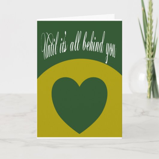 愛と祈りを送ります カード (正面)