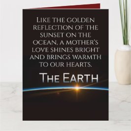 愛と祝福に満ちた素敵な母の日を過ごしてね カード