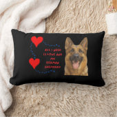 愛と私のドイツの羊飼い枕❤️🐾 ランバークッション (ブランケット)