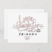 愛と笑いと友人™ インビテーションポストカード (正面/裏面)