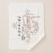 愛と笑いと友人™ シェルパブランケット (正面)