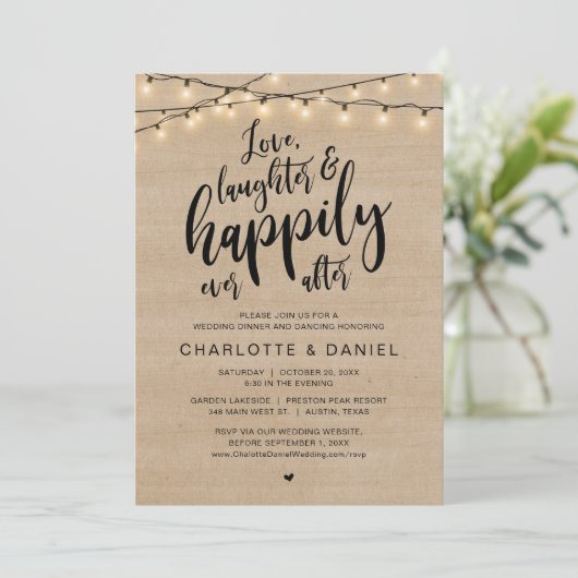 愛と笑いと楽しいその後結婚の 招待状 (スタンド正面)