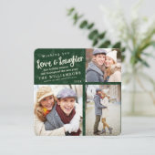 愛と笑いのホリデーカード/グリーン シーズンカード (スタンド正面)