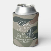 愛と笑いの喜びを永遠に ウェディング 缶クーラー (缶正面)