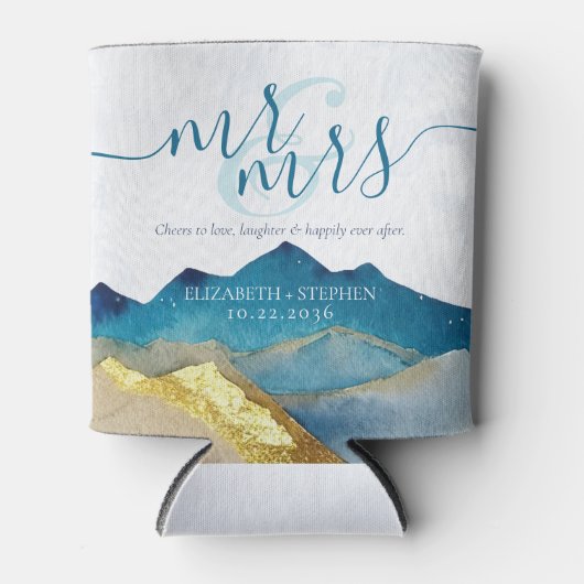 愛と笑いの喜びを祝って　幸せいっぱいのウェディング 缶クーラー (正面)