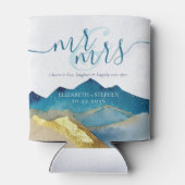 愛と笑いの喜びを祝って 幸せいっぱいのウェディング 缶クーラー (裏面)