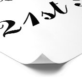 愛と笑いの結婚式のアヒル ポスター (角)