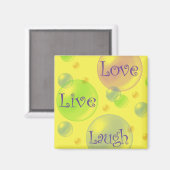 愛と笑いを生きる マグネット (正面/裏面)